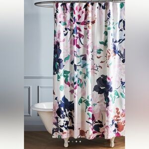✨NWT ANTHROPOLOGIE PRINTED COTTON SLUB SHOWER CURTAIN COLLECTION✨